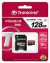 Карта памяти Transcend MicroSDXC128 Gb class 10 45Mb/s TS128GUSDU1 128Гб